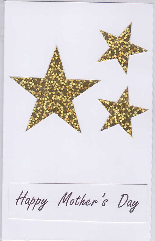 Mother's Day Foil Stars Cards